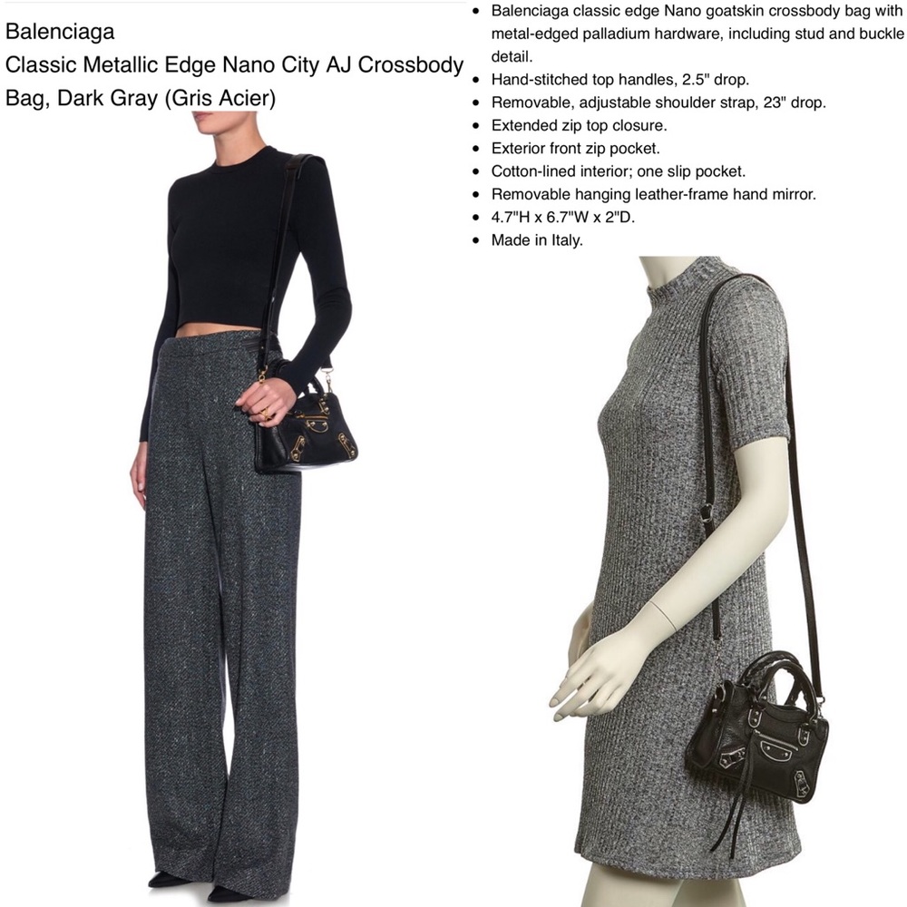 NWT 100% Authentic Balenciaga Classic Crossbody - Picture 3 of 8